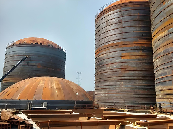 田东焦粉钢板仓